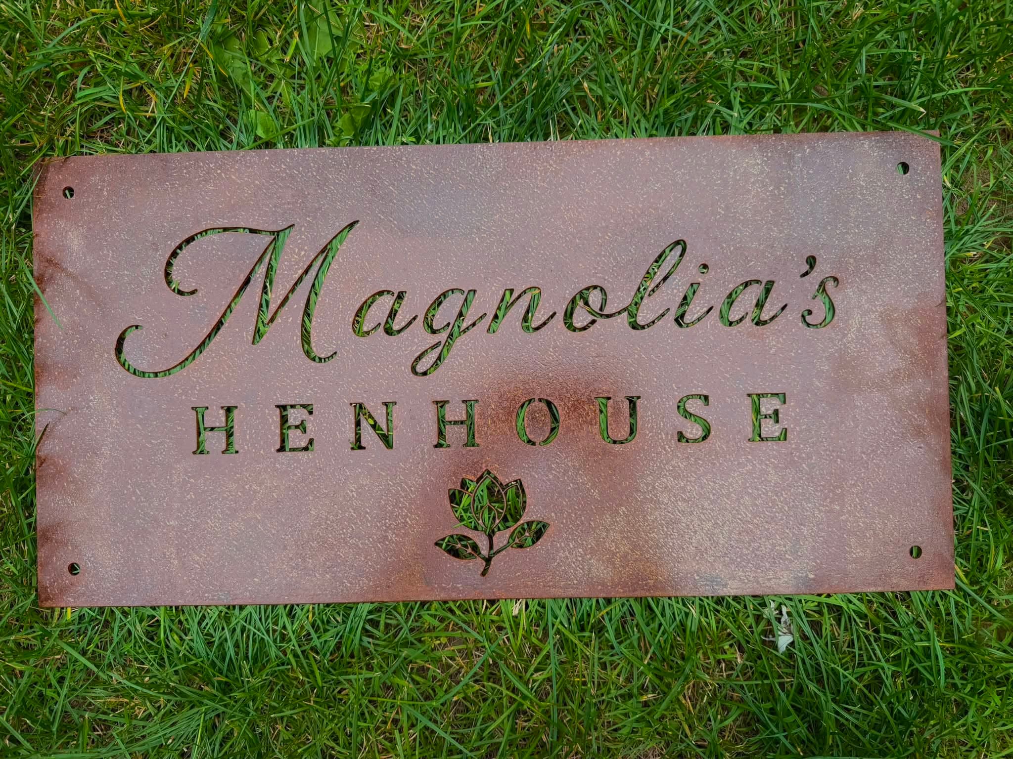 Henhouse Sign