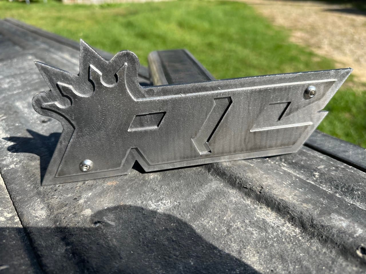 Laser Cut Tailgate Badge
