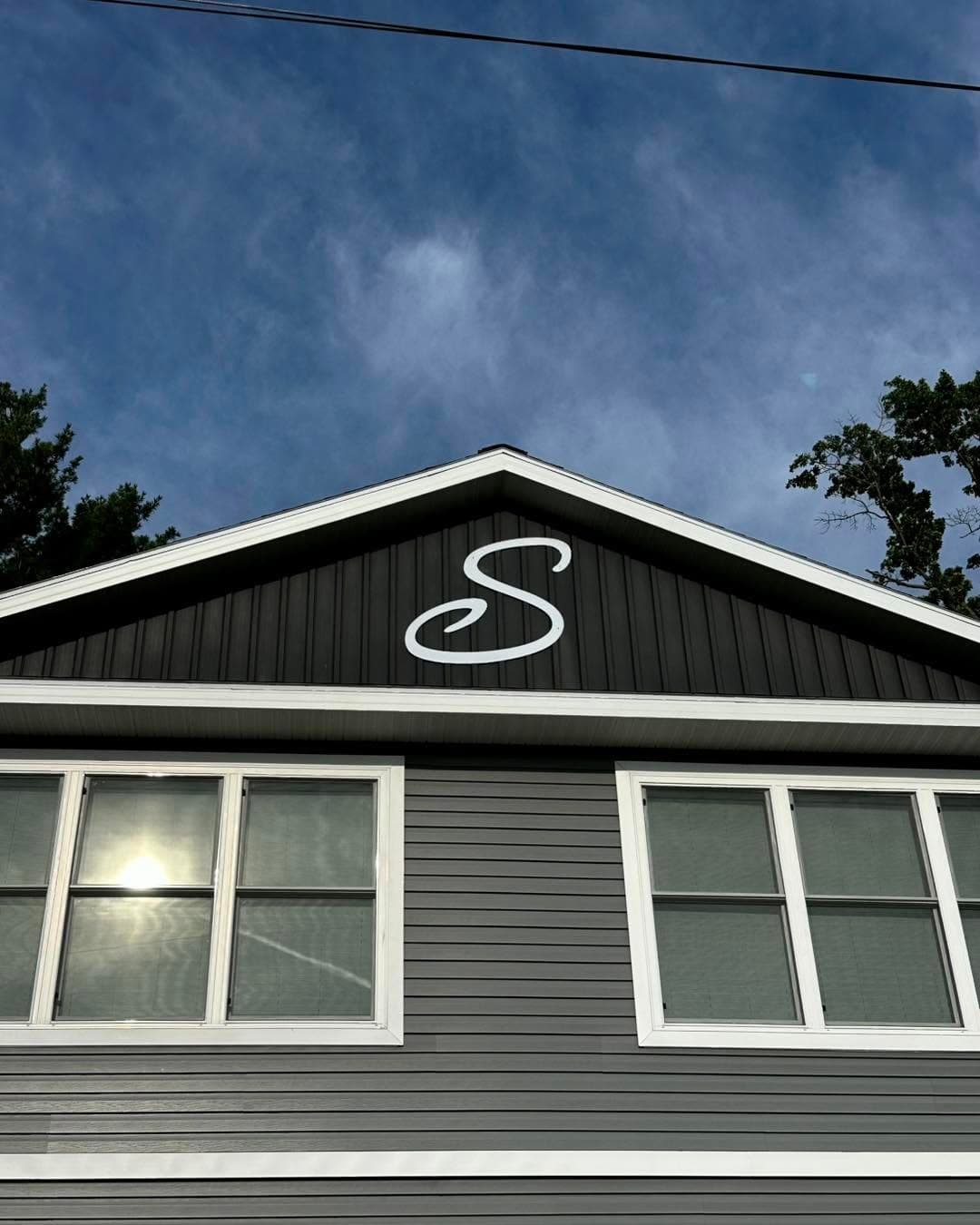 Monogram House Sign