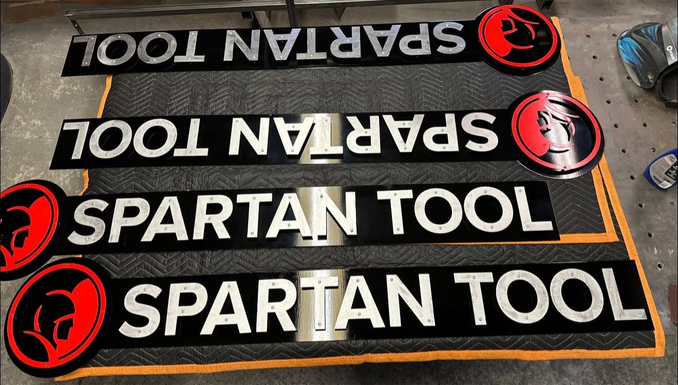 Spartan Tool Sign