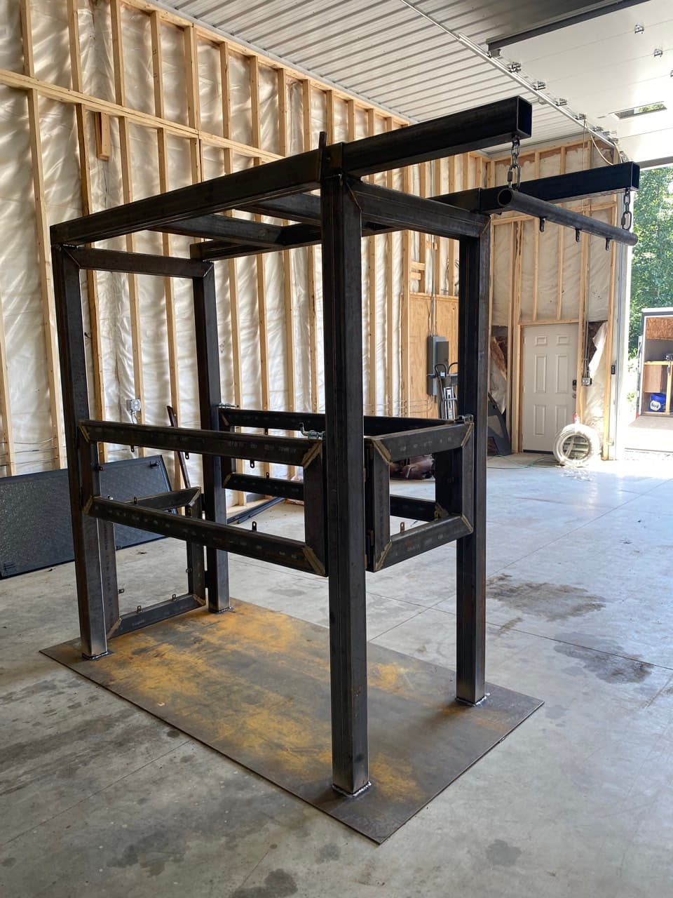 Steel Equipment Frame