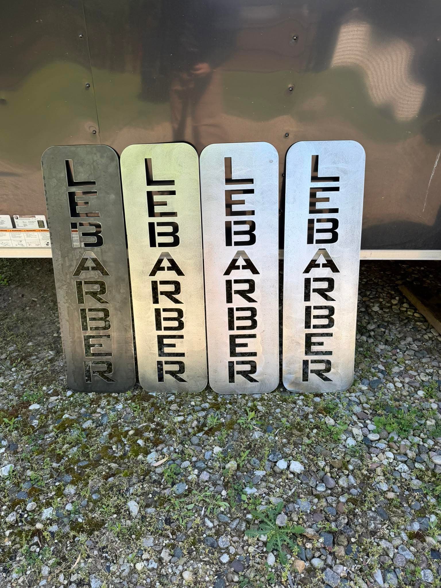 Trailer Nameplates Lebarber