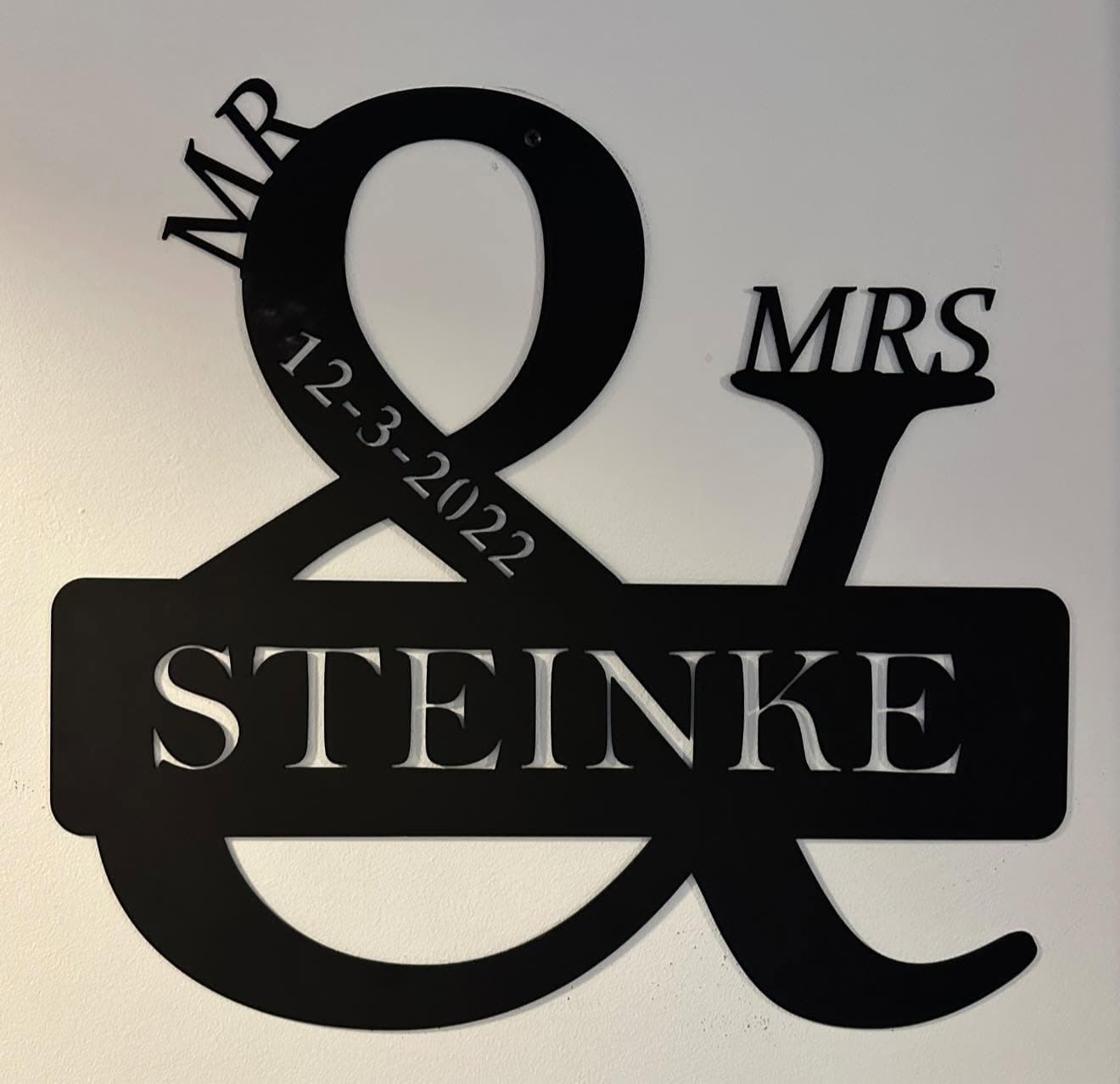 Wedding Anniversary Sign