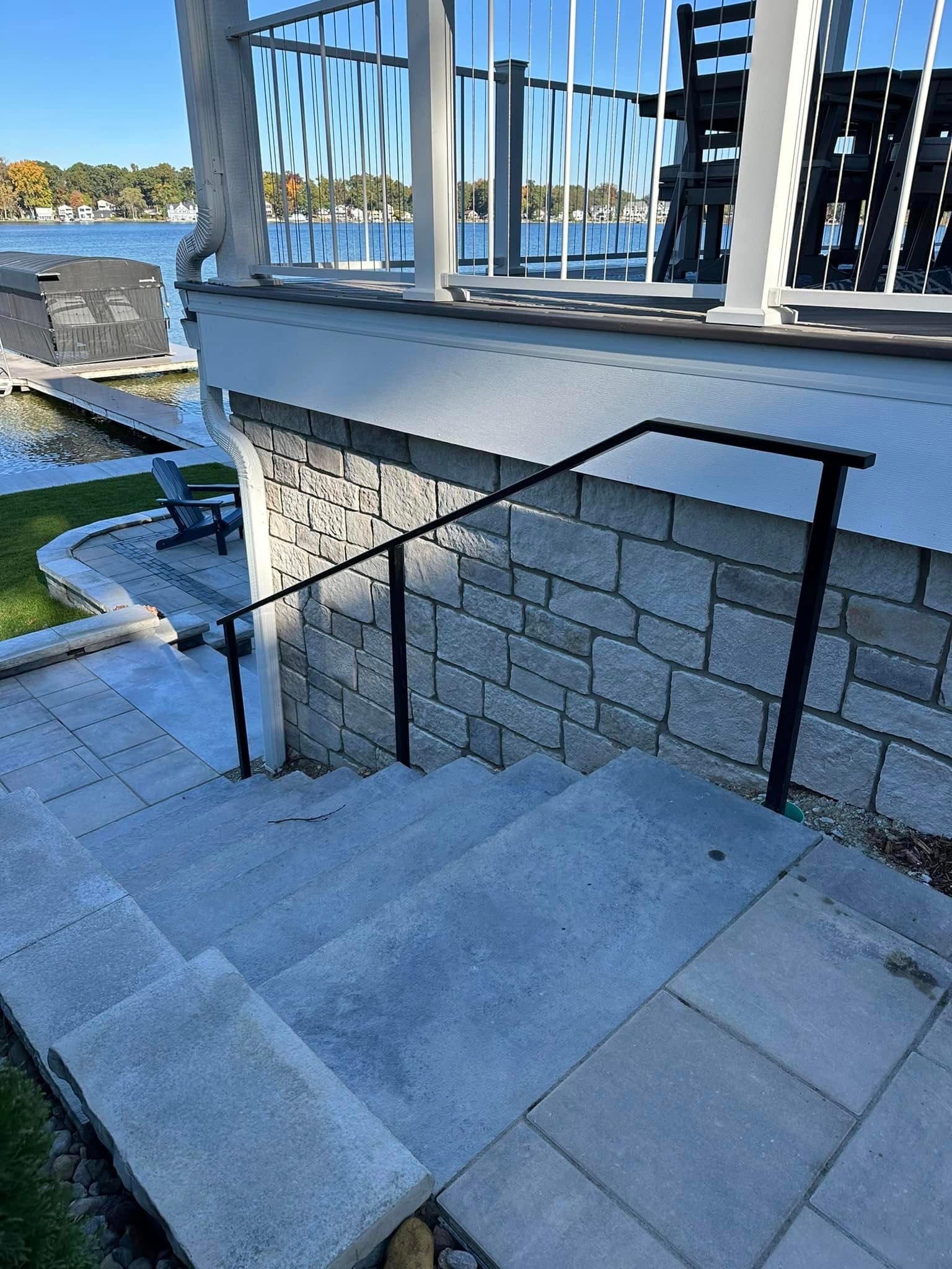 Lakeside Balcony Stairs