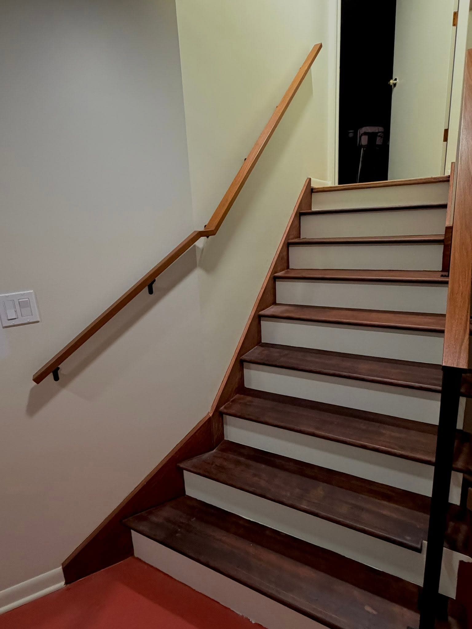 Red Floor Interior Stair