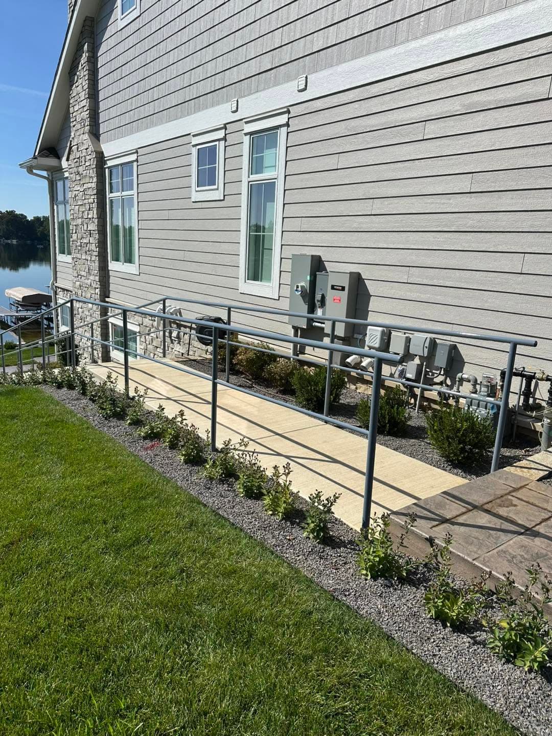 Stone Mansion Cable Rail