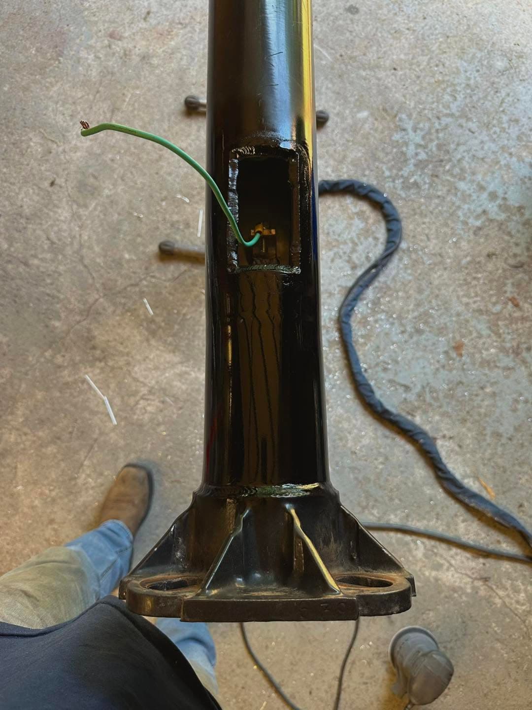 Dock Light Post